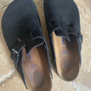 Birkenstock Boston Black Size 10